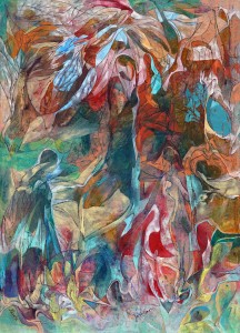 Just Go On - Tuval üzerine akrilik boya - 2016 - 105x75cm